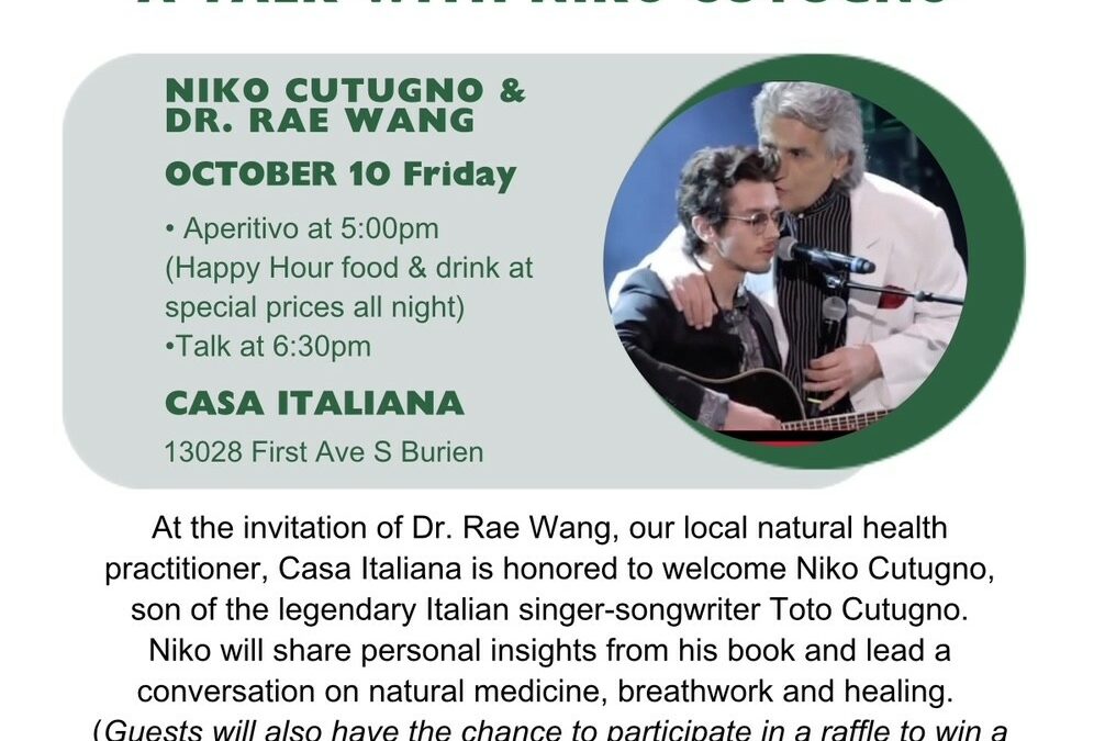 Niko Cutugno, A Talk With