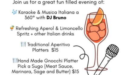 Friday Night 6-27-25 Family Fun Aperitivo!
