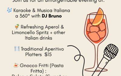 Aperitivo!  Friday the right way!