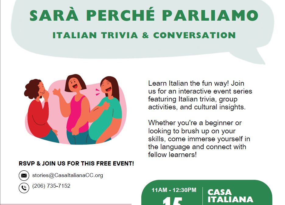 Italian Trivia & Conversation