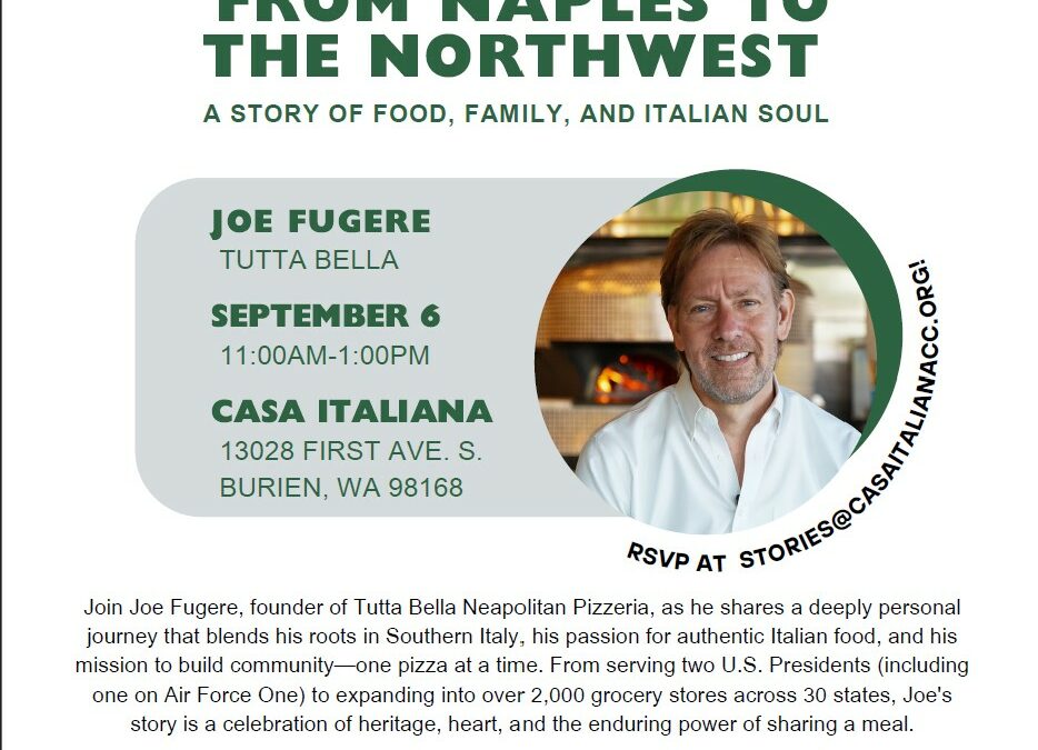 Joe Fugere, From Naples to the Northwest