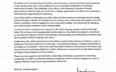 This Just in from the Consulate