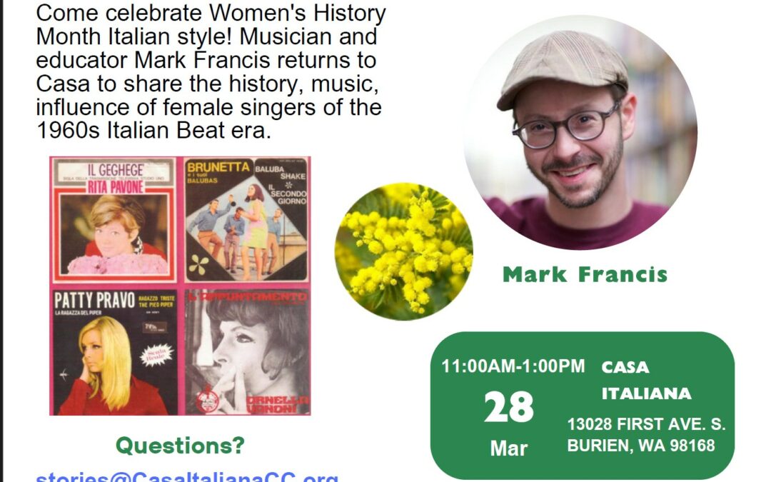 Women’s History – Italian Musicians