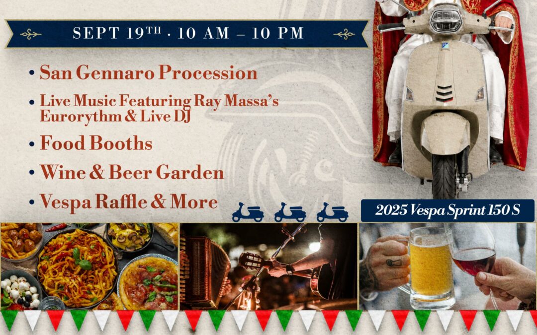 Vespa Festa – San Gennaro Festival!